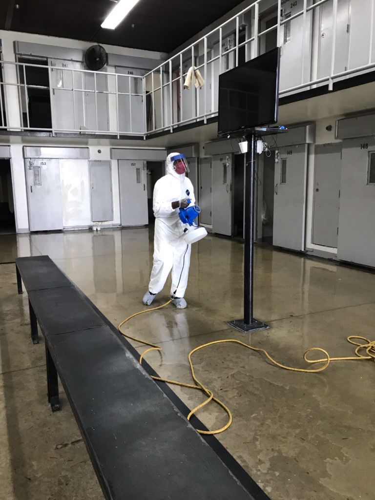 Georgia Department of Corrections fogging